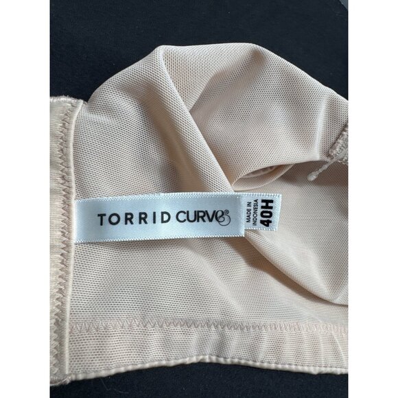 Torrid Curve 360 Back Smoothing Lightly Lined T-Shirt Bra Size 40H Nylon/Spandex - Picture 4 of 7